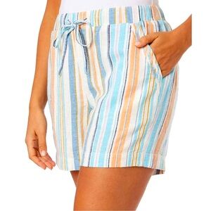 Briggs New York Colorful Striped Shorts